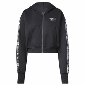 Veste de Sport pour Femme Reebok Tape Pack Full Zip Noir 65,99 €