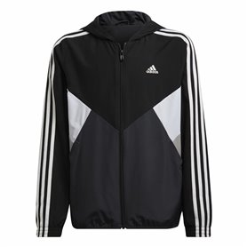 Veste de Sport pour Enfants Adidas Coupe-Vent Colorblock Noir 53,99 €