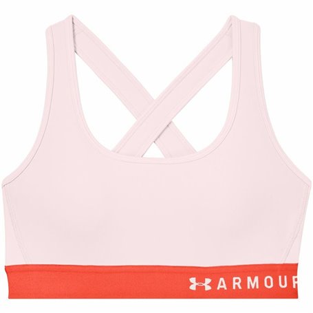 Soutien-gorge de Sport Under Armour Mid Crossback Rose 51,99 €