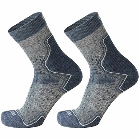 Chaussettes de Sport Mico Trail Blue marine Gris Homme 23,99 €