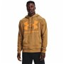 Sweat à capuche homme Under Armour Rival Big Logo Ocre 66,99 €