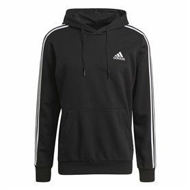 Sweat à capuche homme Adidas Essentials 3 Stripes Noir 67,99 €