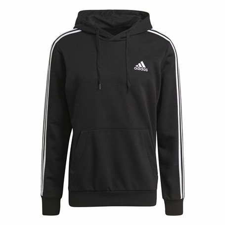 Sweat à capuche homme Adidas Essentials 3 Stripes Noir 67,99 €