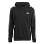 Sweat à capuche homme Adidas Essentials 3 Stripes Noir 67,99 €