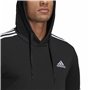 Sweat à capuche homme Adidas Essentials 3 Stripes Noir 67,99 €