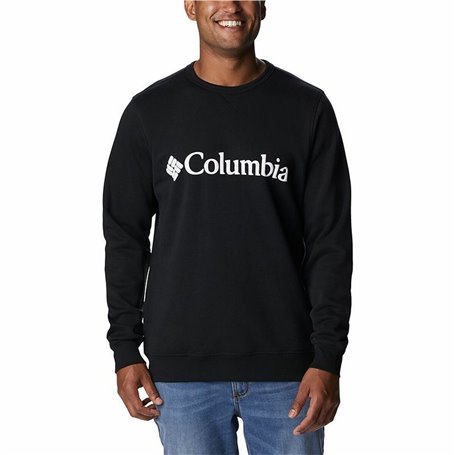 Sweat sans capuche homme Columbia Logo Fleece Crew Noir 63,99 €