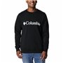 Sweat sans capuche homme Columbia Logo Fleece Crew Noir 63,99 €