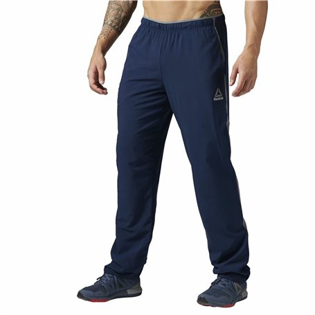 Pantalon de sport long Reebok Workout Ready Bleu foncé Homme 66,99 €