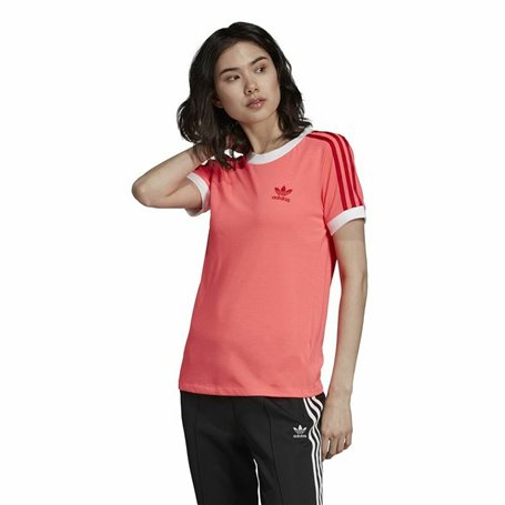 T-shirt à manches courtes femme Adidas 3 Stripes Saumon 46,99 €