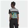 T-shirt à manches courtes femme Adidas Cropped Noir (42) 46,99 €