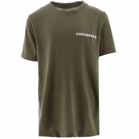 T shirt à manches courtes Converse Field Surplus Vert 43,99 €