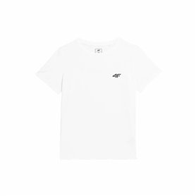 T shirt à manches courtes Enfant 4F JTSD001 Blanc 24,99 €