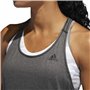 Maillot de Corps sans Manches pour Femme Adidas 3 Stripes Tank Gris fonc 39,99 €