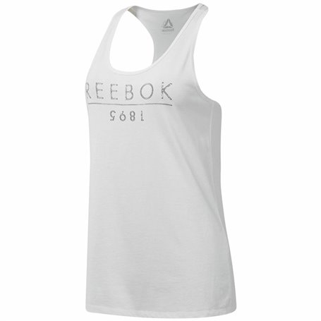 Maillot de Corps sans Manches pour Femme Reebok 1895 Race Blanc 36,99 €