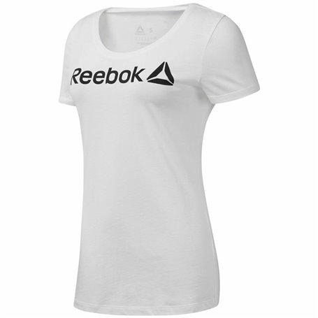 T-shirt à manches courtes femme Reebok Scoop Neck Blanc 38,99 €