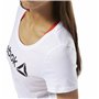 T-shirt à manches courtes femme Reebok Scoop Neck Blanc 38,99 €