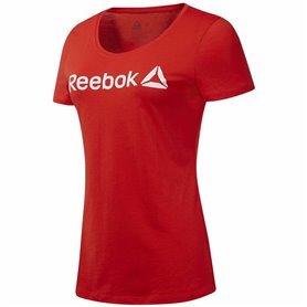 T-shirt à manches courtes femme Reebok Scoop Neck Rouge 36,99 €