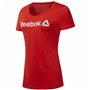 T-shirt à manches courtes femme Reebok Scoop Neck Rouge 36,99 €