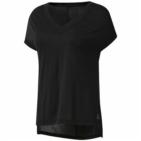 T-shirt à manches courtes femme Reebok Wor Supremium Detail Noir 40,99 €