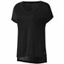 T-shirt à manches courtes femme Reebok Wor Supremium Detail Noir 40,99 €