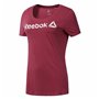 T-shirt à manches courtes femme Reebok Linear Rose chaud 36,99 €