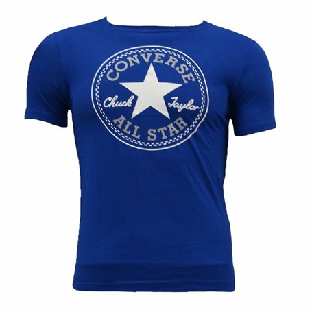 T shirt à manches courtes Enfant Converse Core Chuck Taylor Patch Bleu 35,99 €