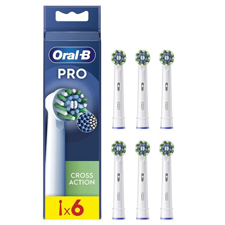 Tête de rechange Oral-B Pro Cross Action 6 Unités 41,99 €