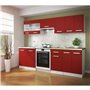 Armoire 40 x 31 x 55 cm Rouge Mélamine PVC 136,99 €