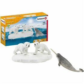 Set Animaux Sauvages Schleich Polar Bear Slide + 3 ans 33,99 €