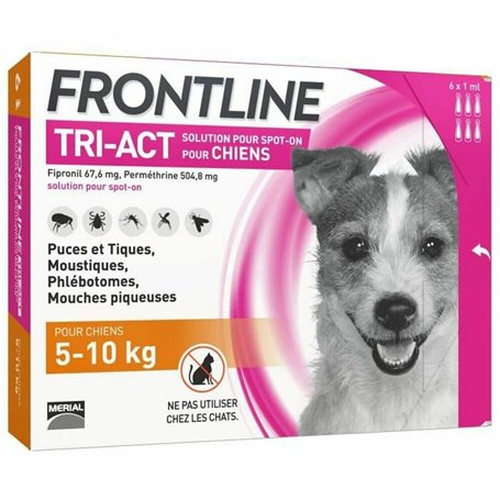 Pipette pour chien Frontline Tri-Act 5-10 Kg 6 Unités 62,99 €