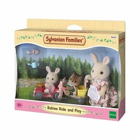Figurines daction Sylvanian Families Babies Ride and Play 51,99 €
