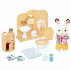 Figurine daction Sylvanian Families Chocolate Rabbit and Toilet Set 45,99 €