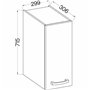 Armoire 30 x 31,6 x 72 cm Chêne 160,99 €