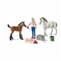 Playset Schleich Vet visiting mare and foal Cheval Plastique 48,99 €