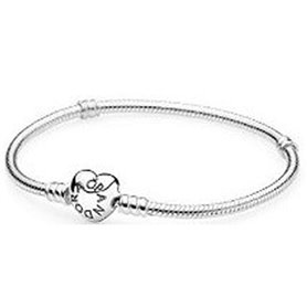 Bracelet Femme Pandora HEART CLASP SNAKE CHAIN 89,99 €