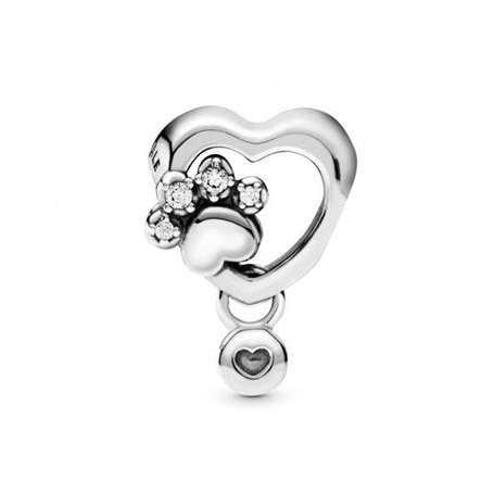 Perle de verre Femme Pandora SPARKLING PAW PRINT & HEART 81,99 €