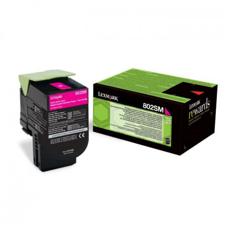 Lexmark Toner 802SM - 80C2SM0 - Magenta 119,99 €