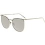 Lunettes de soleil Femme Linda Farrow 509 WHITE GOLD MIRROR 829,99 €