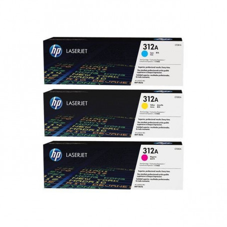 HP Pack de 2 Cartouches de Toner 312A Tricolore 439,99 €