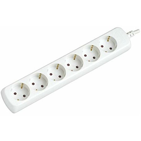 Rallonge 6 Tomas Schuko Silver Electronics 9626 Blanc 20,99 €