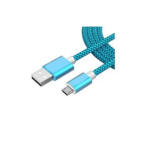 Câble USB vers micro USB Wirboo W607 Bleu 2,5 m 17,99 €