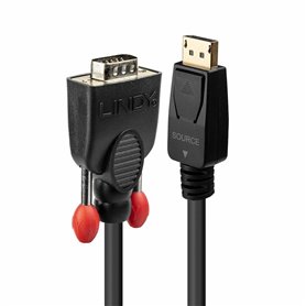 Adaptateur DisplayPort vers VGA LINDY 41942 2 m Noir 30,99 €