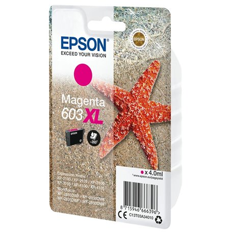 Cartouche d'encre originale Epson C13T03A34020 4 ml Magenta 33,99 €