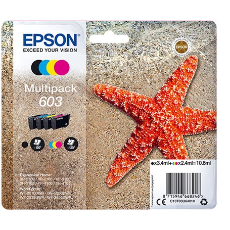 Cartouche d'encre originale Epson C13T03U64020 10,6 ml Multicouleur 59,99 €