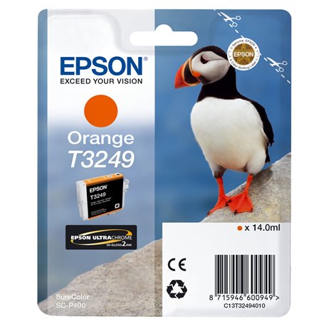 Cartouche d'encre originale Epson C13T32494010 Orange 30,99 €