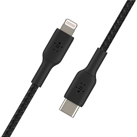 Câble USB-C vers Lightning Belkin CAA004BT1MBK 1 m Noir 40,99 €