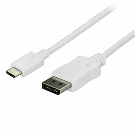 Adaptateur USB C vers DisplayPort Startech CDP2DPMM6W 1,8 m Blanc 59,99 €