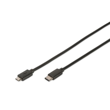 Câble USB C Digitus by Assmann DB-300137-018-S 1,8 m Noir 22,99 €