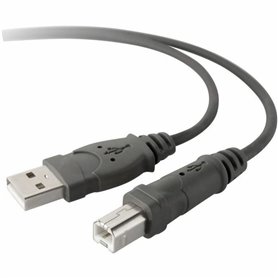 Câble USB 2.0 Belkin F3U154BT3M Imprimante 3 m Noir Gris 28,99 €