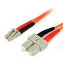 Câble à fibre optique Startech FIBLCSC2 2 m Orange 30,99 €